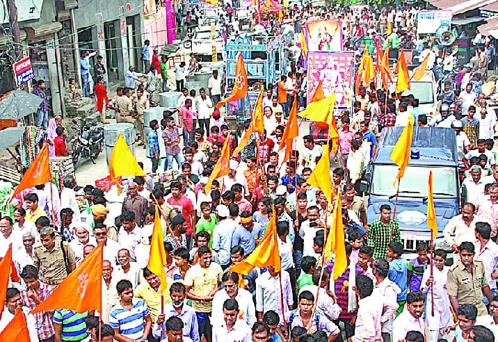 Krishna procession Ramdol Gunje Jaykare