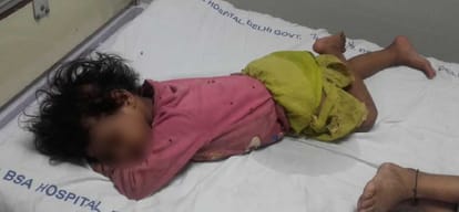 father abandon two daughters, when they reaches almost to death rescued by delhi cops 