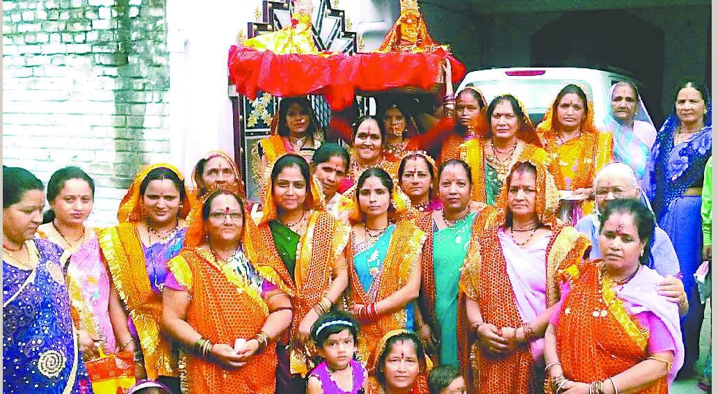 Splash Festival in border villages resembled Gaura