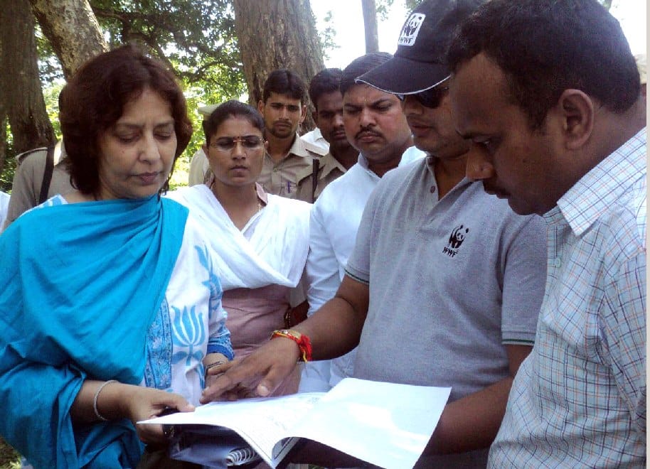 Location was not the man-eating tigress two days