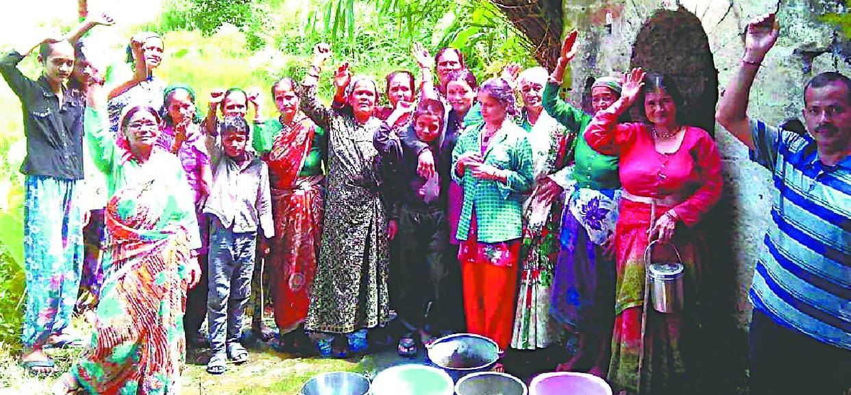 In the two months since the disaster affected Udma water