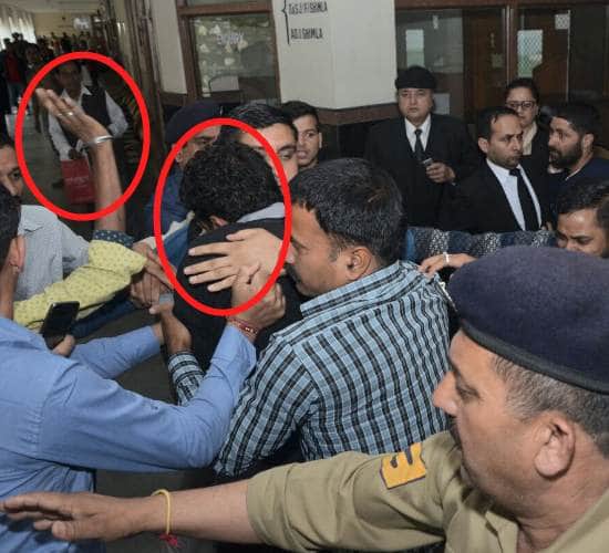 Yug murder case accused beaten up by public in court premises