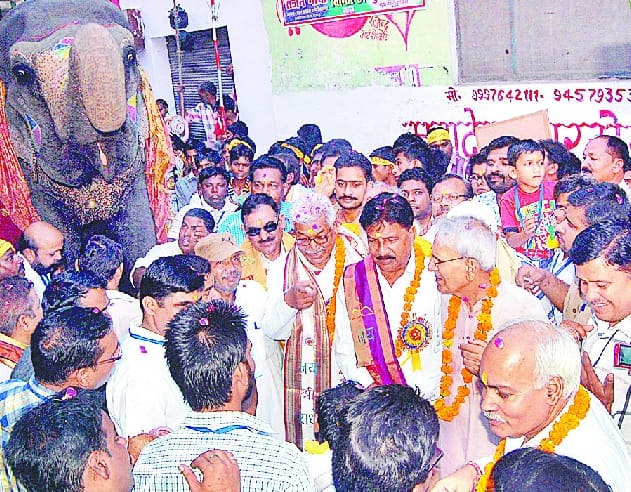 Ramdol procession of pilgrims flocked to
