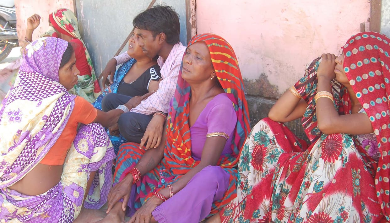 Sister-in-law poured kerosene and set it on fire