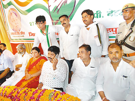 BJP religion, caste politics that SP