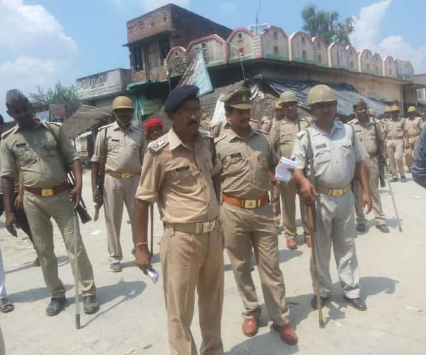 Clash for land in Bahraich.