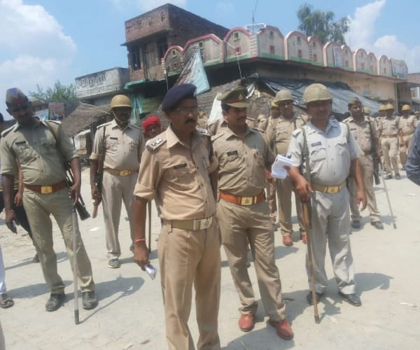 Clash for land in Bahraich.