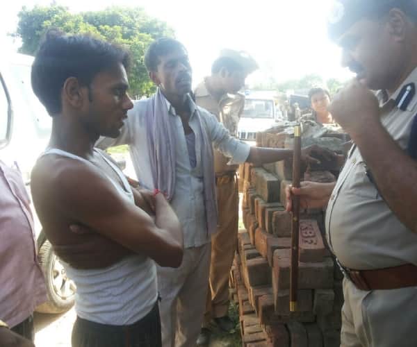 Clash for land in Bahraich.