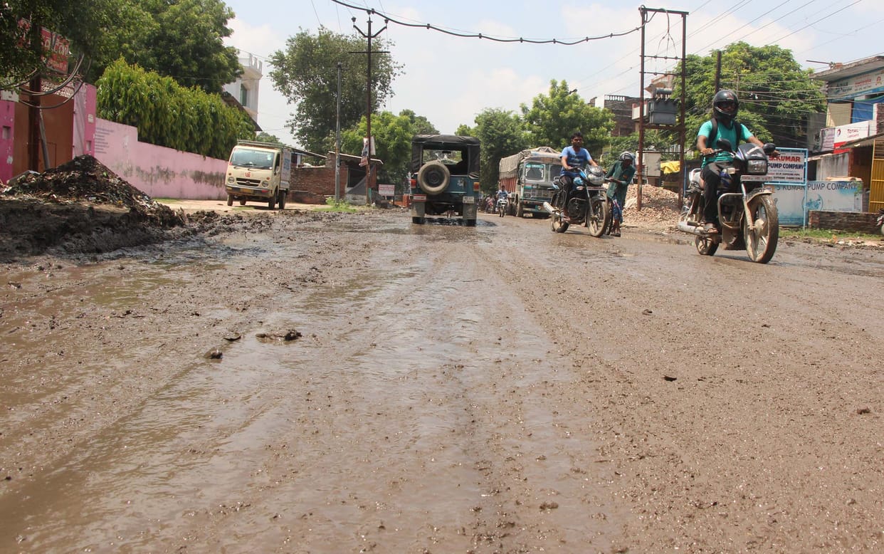 Chandpur industrial area in shambles