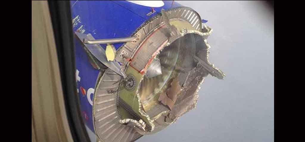 Engine Torn Apart Mid-Air, US Flight gets emergency landing
