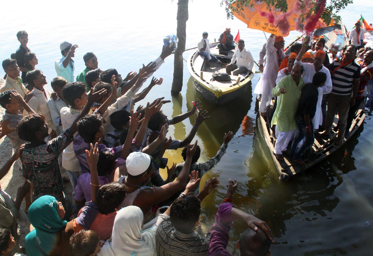 Now the struggle between the flood of relief