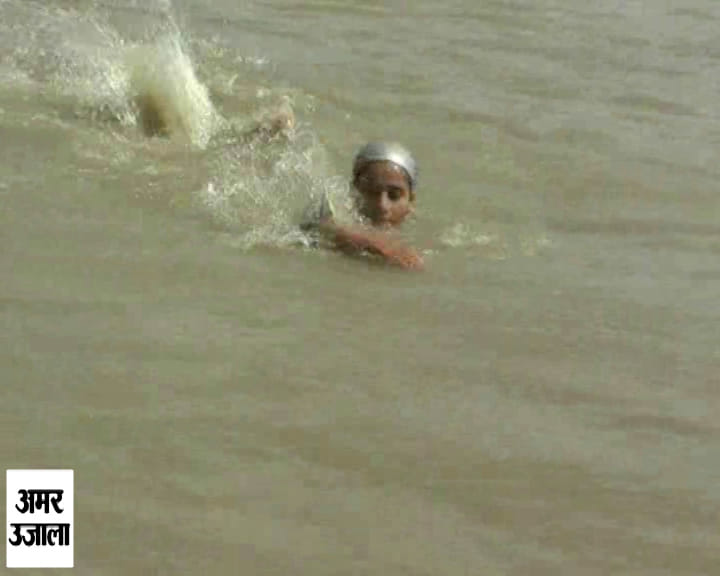 कानपुर से वाराणसी तक तैराकी