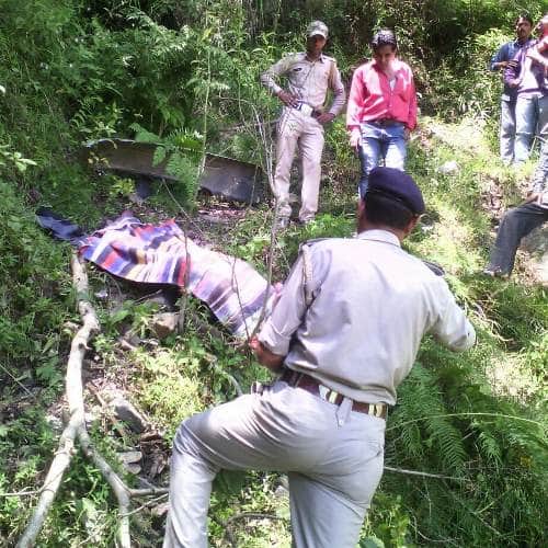 Four die as car falls into gorge in Mandi Himachal Pradesh