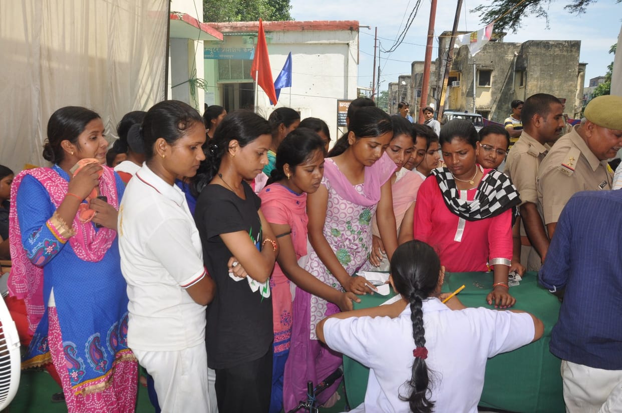 Many policeman are found not good in health camp