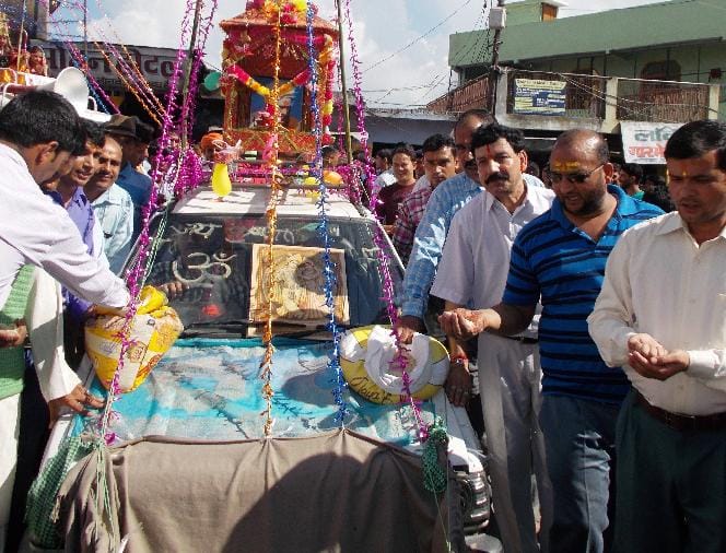  immersion of Janmashtami Dola