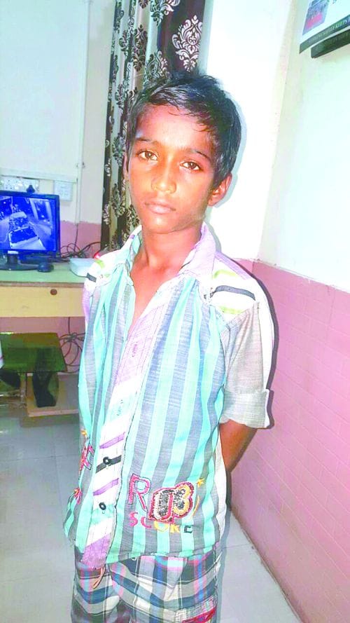 child abducted from Vrindavan, free from agra