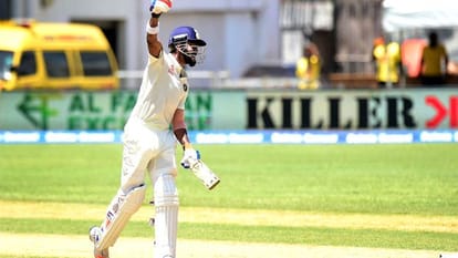 KL Rahul last 3 100's ,one each in in ODI, test, T20 all completed with a six