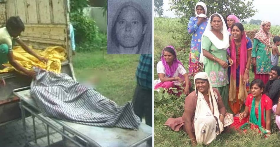daughter mother-in-law murdered by family in panipat, naked dead body found in plot