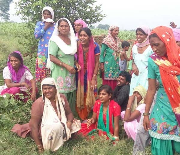daughter mother-in-law murdered by family in panipat, naked dead body found in plot