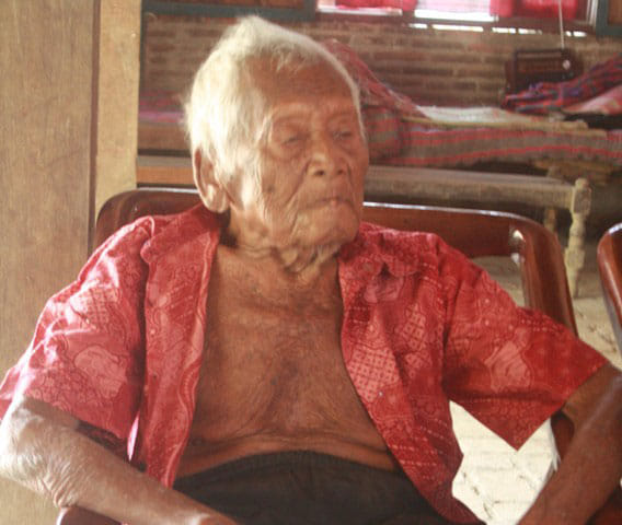 mbah gotho is a world oldest man