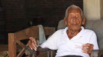 mbah gotho is a world oldest man