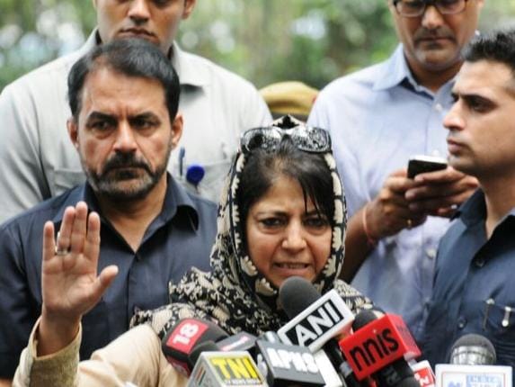 Mahbooba mufti statement over kashmir after meeting with modi