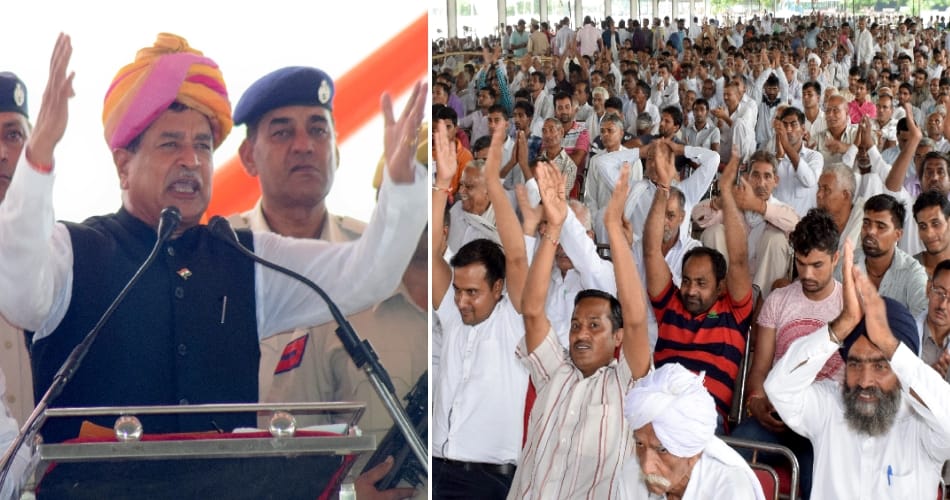Rajkumar saini projected himself as CM into the next elections