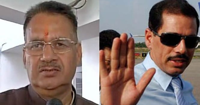 bjp mla ganesh joshi and robert vadra fight in jolly grant airport