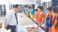 sports, children, making sandwich, kaithal