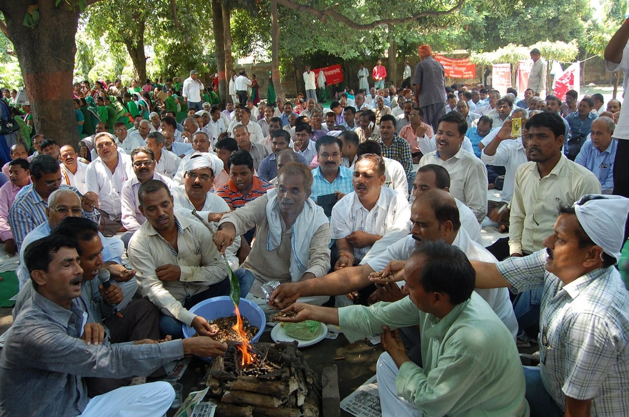 Government declared illegal to Lekhpals' strike