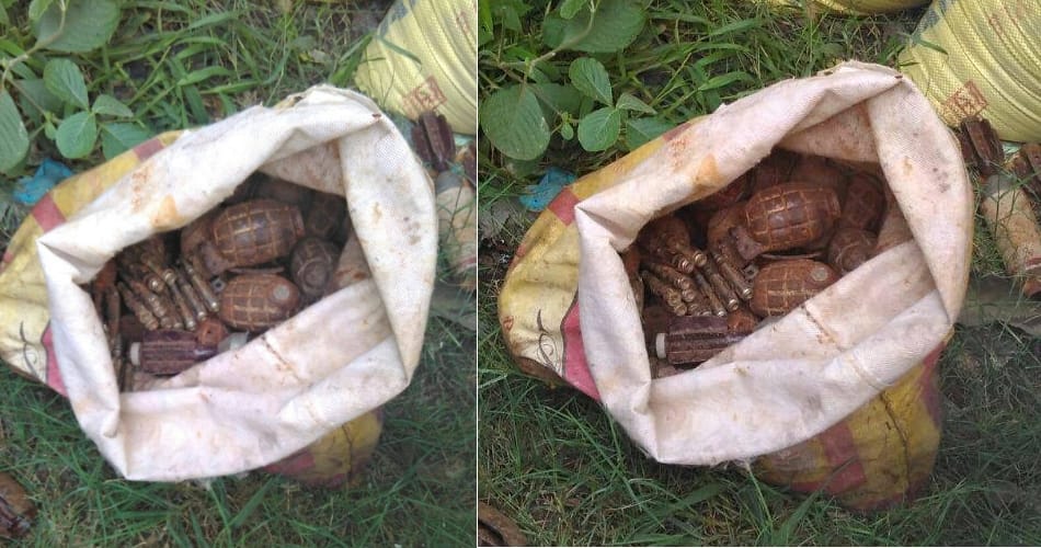 11 rocket launchers found in Litter sack , 25 cartridges -20 bomb