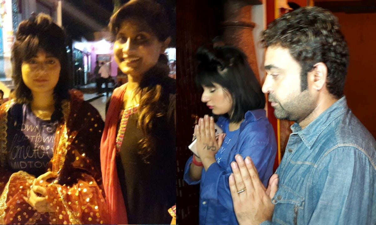 alisa went to shiva temple with husband.