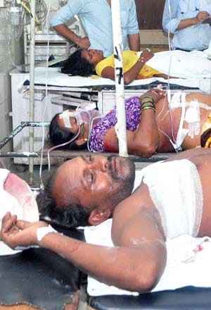 Kareli , including the wife and daughter shot to head