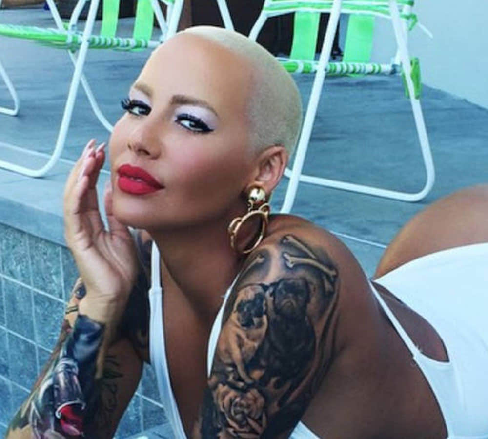 american model amber rose revealed her life in an interview