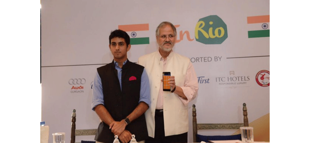 An App for Indian squad participating in Rio Paralympics by a 16 Year old Gurgaon Boy