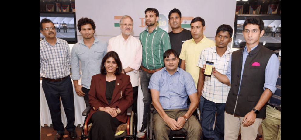 An App for Indian squad participating in Rio Paralympics by a 16 Year old Gurgaon Boy