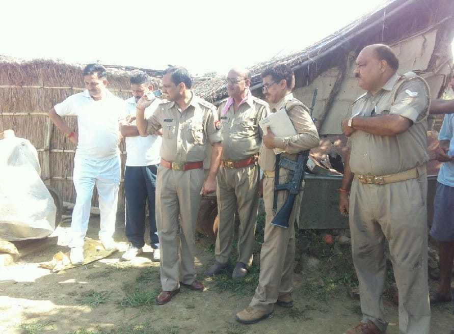 Junk in the blast, young man killed, six injured
