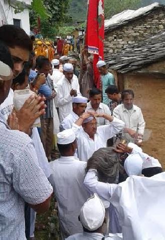Chaukhutia rituals