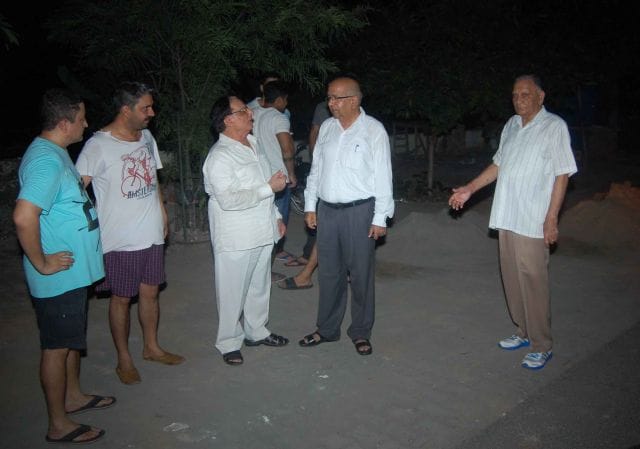 Risjade have prevented the firing of cricket in the park