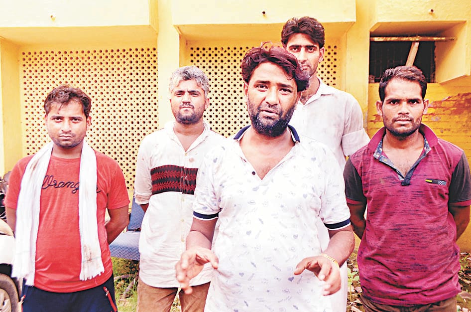 Animal traders prey to robbers boarded the truck lakh