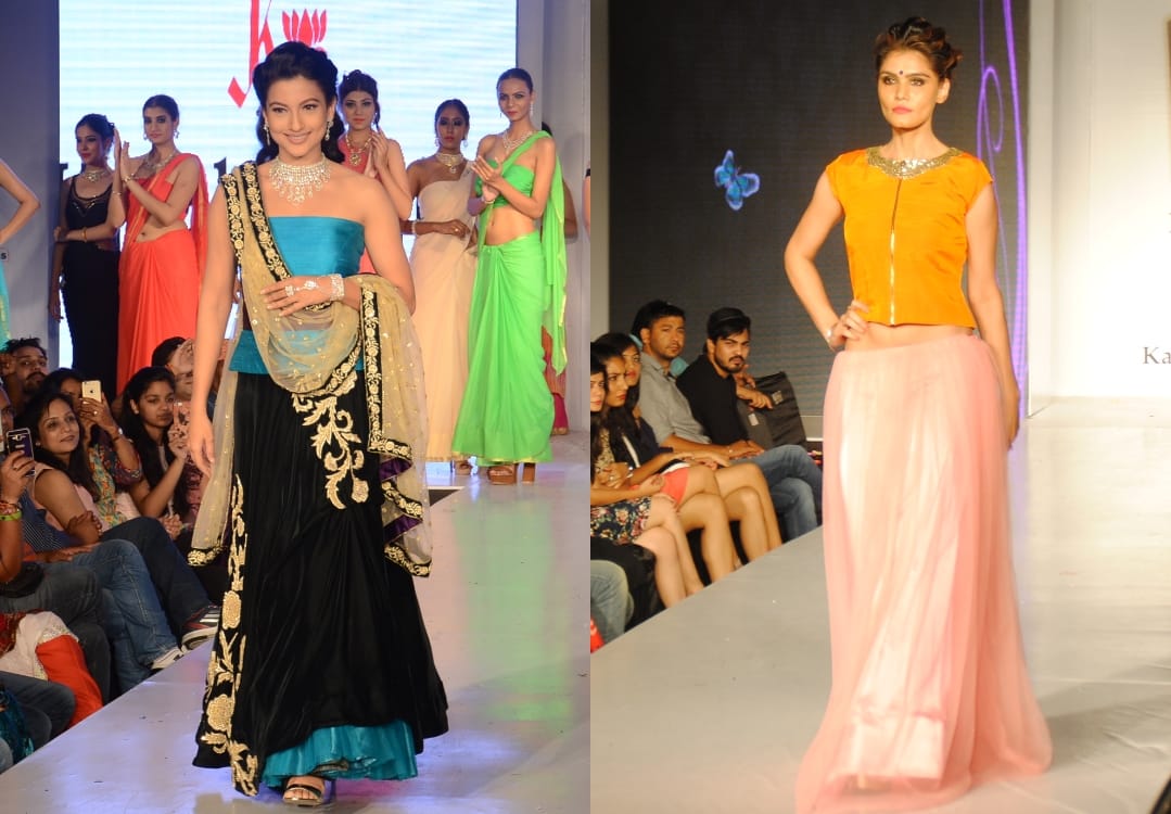 gauhar khan at dehradun fashion week