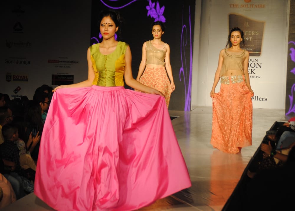 gauhar khan at dehradun fashion week