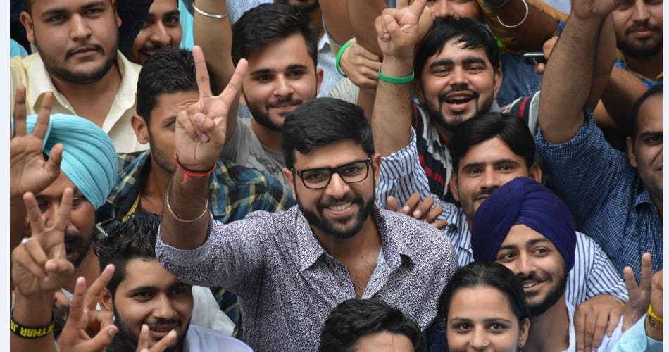 Clash on Student Council Election in Haryana