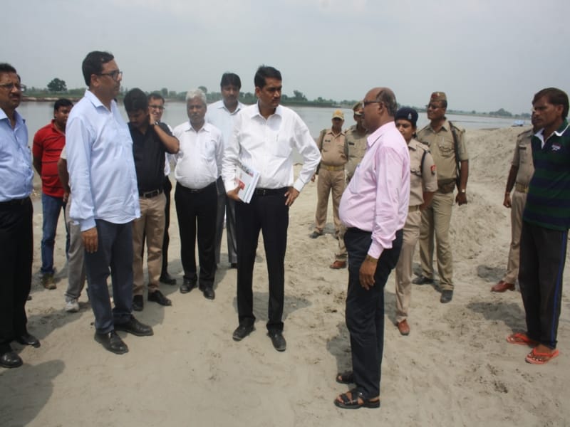 commissioner inspection in vrindavan