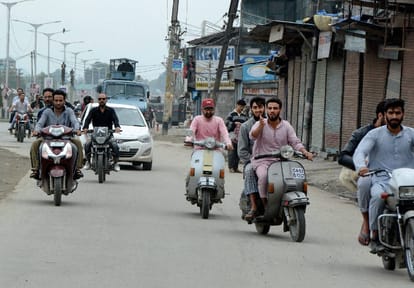 things like 1990 in Valley, no big leader of public in kashmir