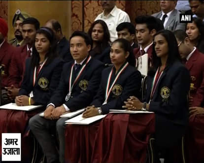 Watch: Sport heroes get Khel Ratna, Dronacharya, Arjuna Award