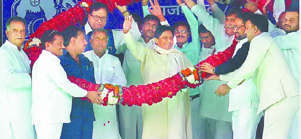 mayawati said, bjp will be plan war for politics