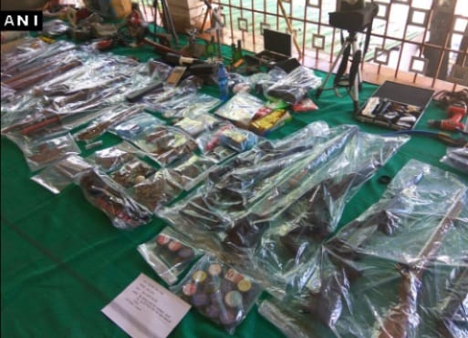 Chhattisgarh: Police recovered arms factory in raipur