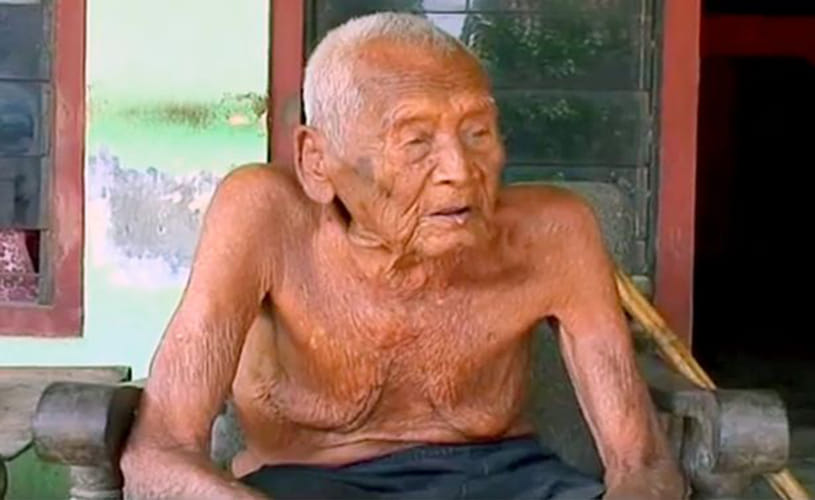 man who claims to be world's oldest person aged 145