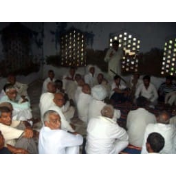 Panchayat, electric problem, agitation of new meeter, Jhajjar